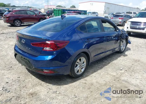 2019 Hyundai Elantra Sel z USA, uszkodzony, nr VIN 5NPD84LF8KH439826